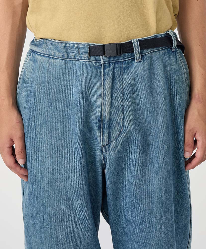 Denim Wide Tapered Field Pants IB/インディゴブリーチ 30(MEN)