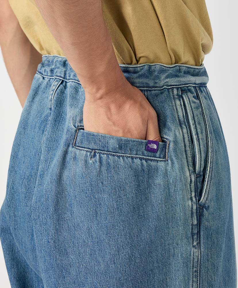 Denim Wide Tapered Field Pants IB/インディゴブリーチ 30(MEN)