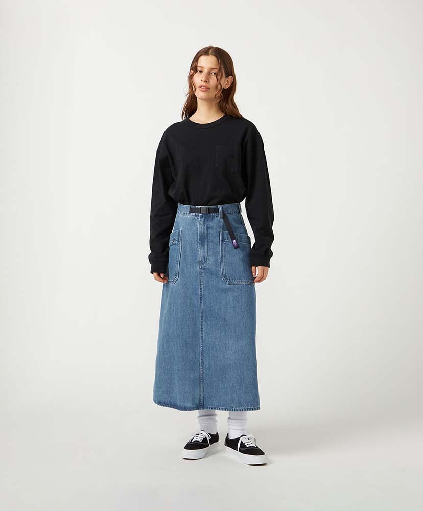 Denim Field Skirt IB/インディゴブリーチ WM(WOMEN)
