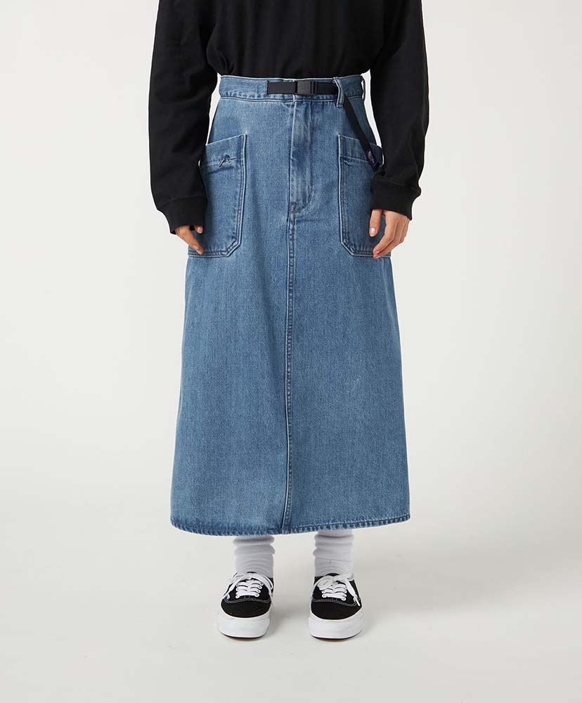 Denim Field Skirt IB/インディゴブリーチ WM(WOMEN)