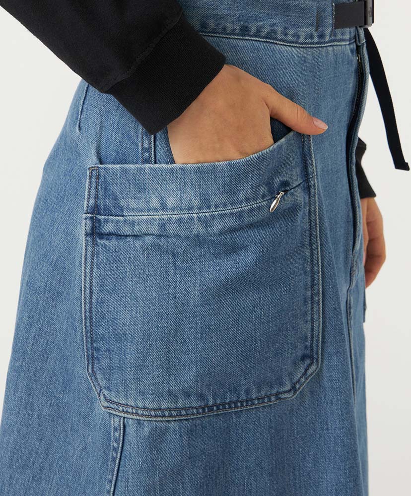 Denim Field Skirt IB/インディゴブリーチ WM(WOMEN)