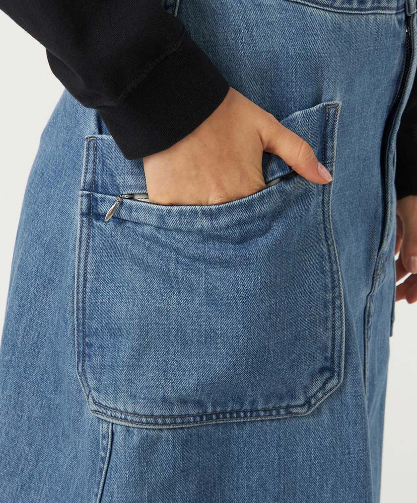 Denim Field Skirt IB/インディゴブリーチ WM(WOMEN)