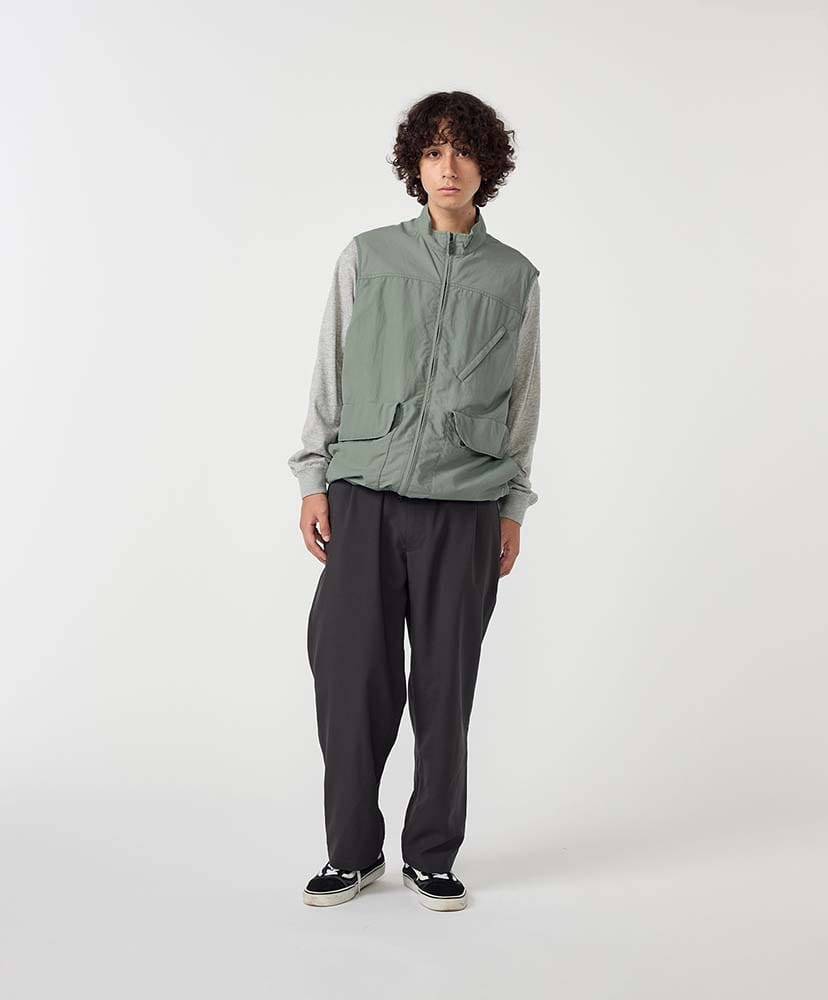 PERTEX UNLIMITED Mountain Wind Vest LS/ライトセージ L(MEN)