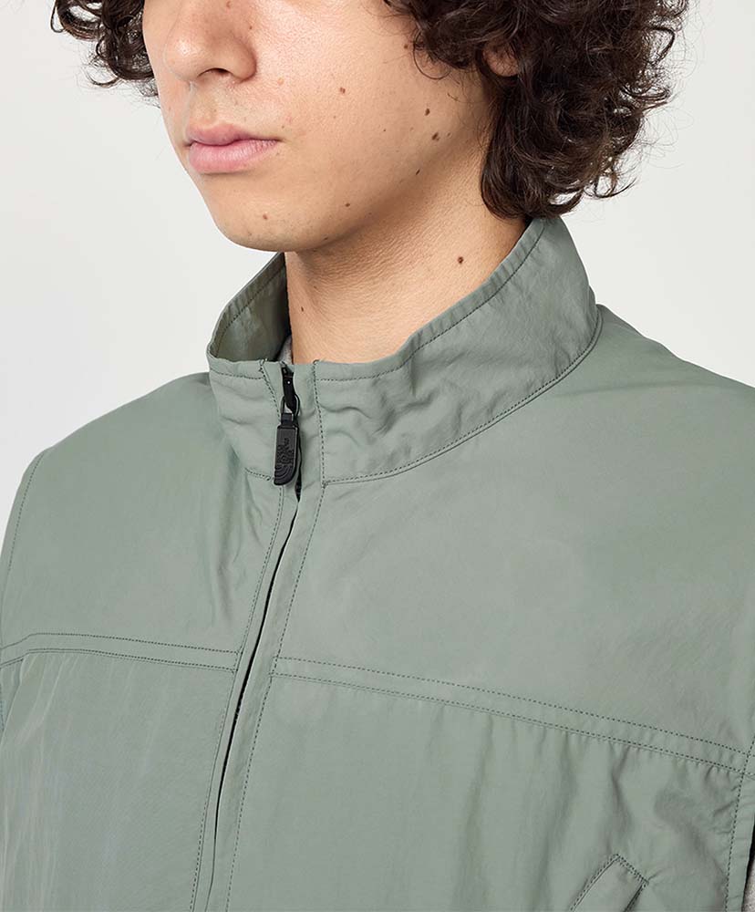 PERTEX UNLIMITED Mountain Wind Vest LS/ライトセージ L(MEN)