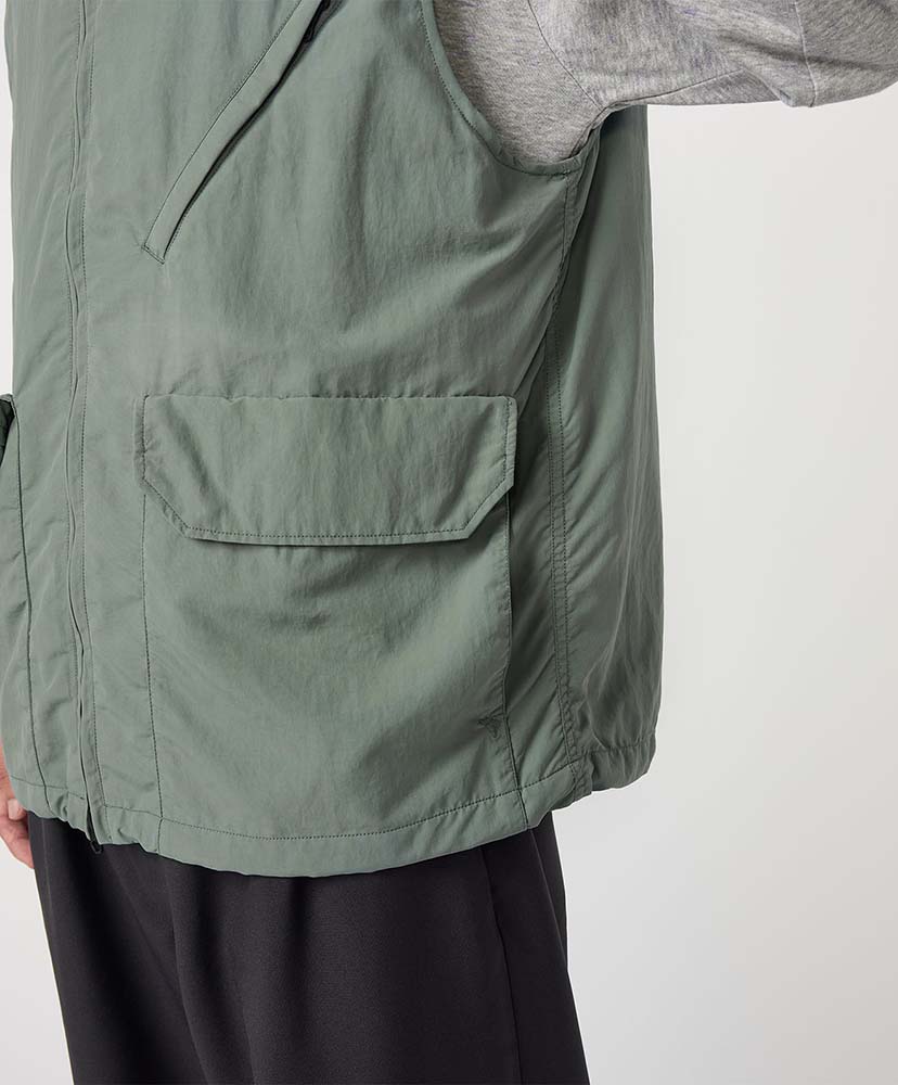 PERTEX UNLIMITED Mountain Wind Vest LS/ライトセージ L(MEN)