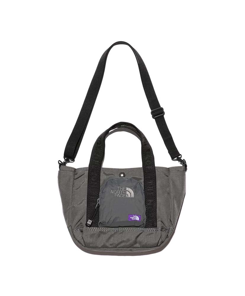 CORDURA Nylon Shoulder Tote Bag(ONE AH/アスファルトグレー): THE