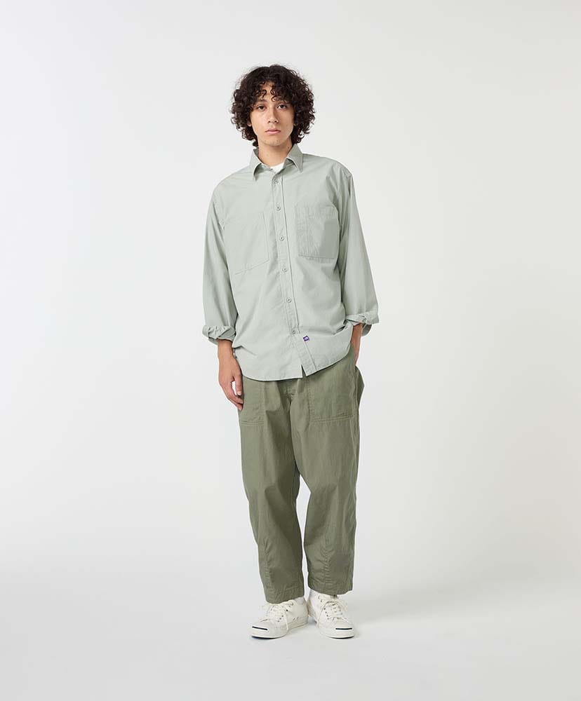 Ripstop Wide Cropped Field Pants SG/セージグリーン 30(MEN)