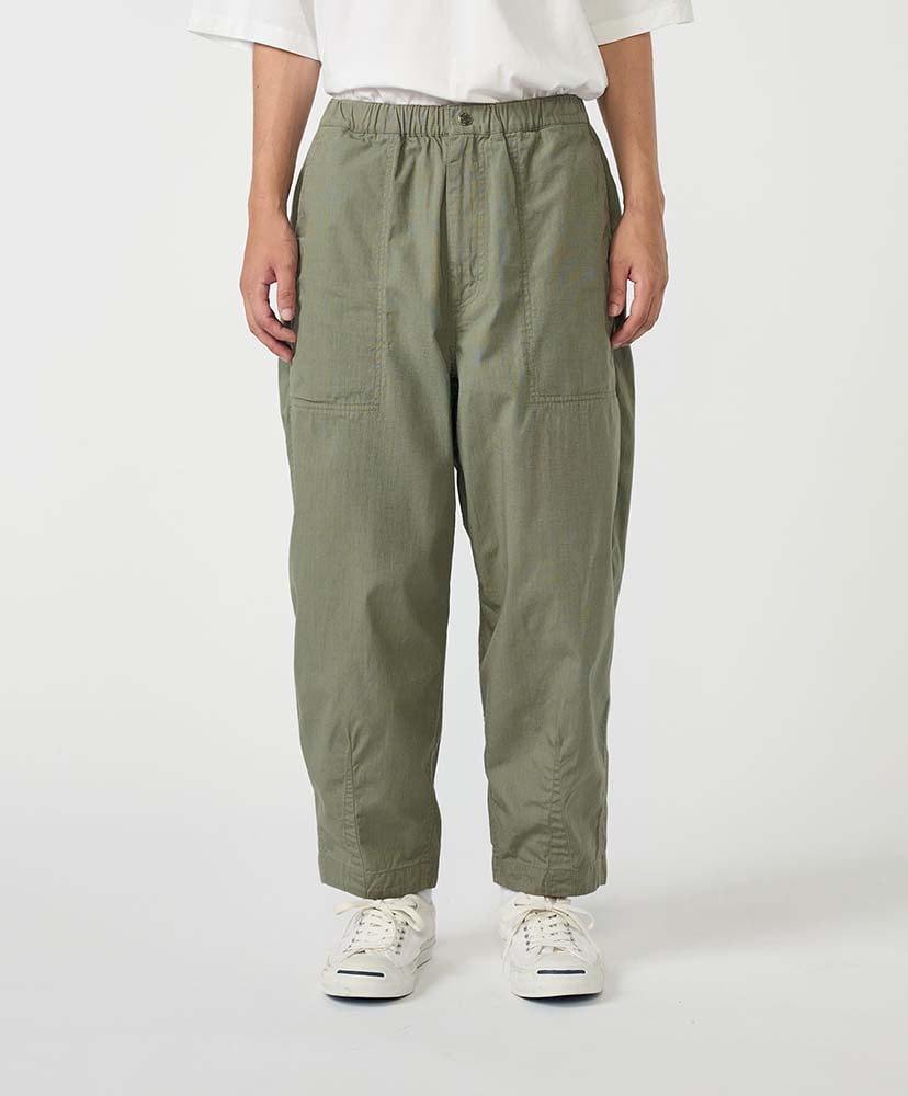 Ripstop Wide Cropped Field Pants SG/セージグリーン 30(MEN)