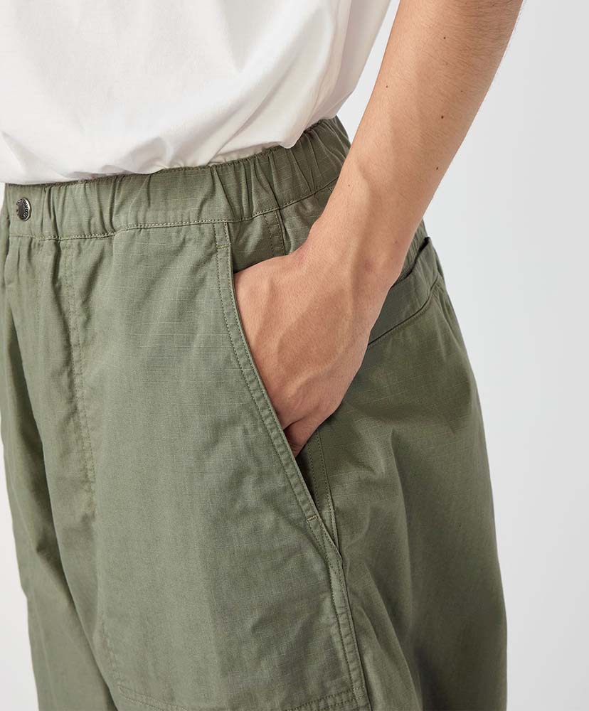 Ripstop Wide Cropped Field Pants SG/セージグリーン 30(MEN)