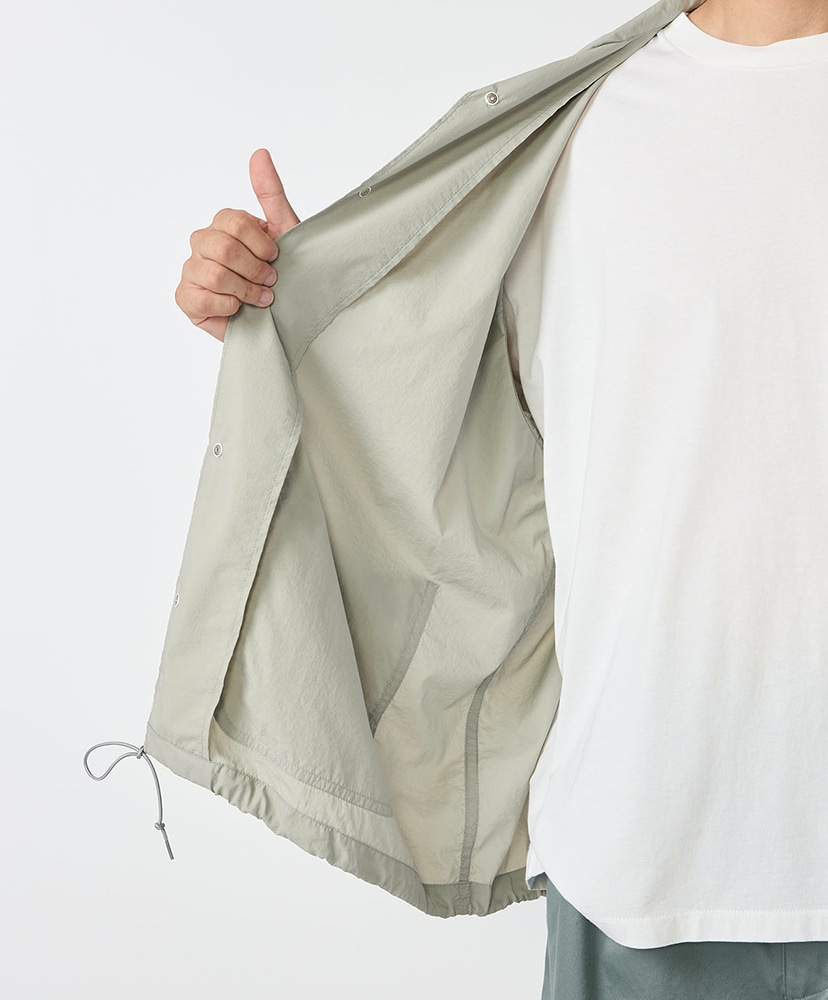 Nylon Taffeta Field S/S Shirt LS/ライトセージ L(MEN)