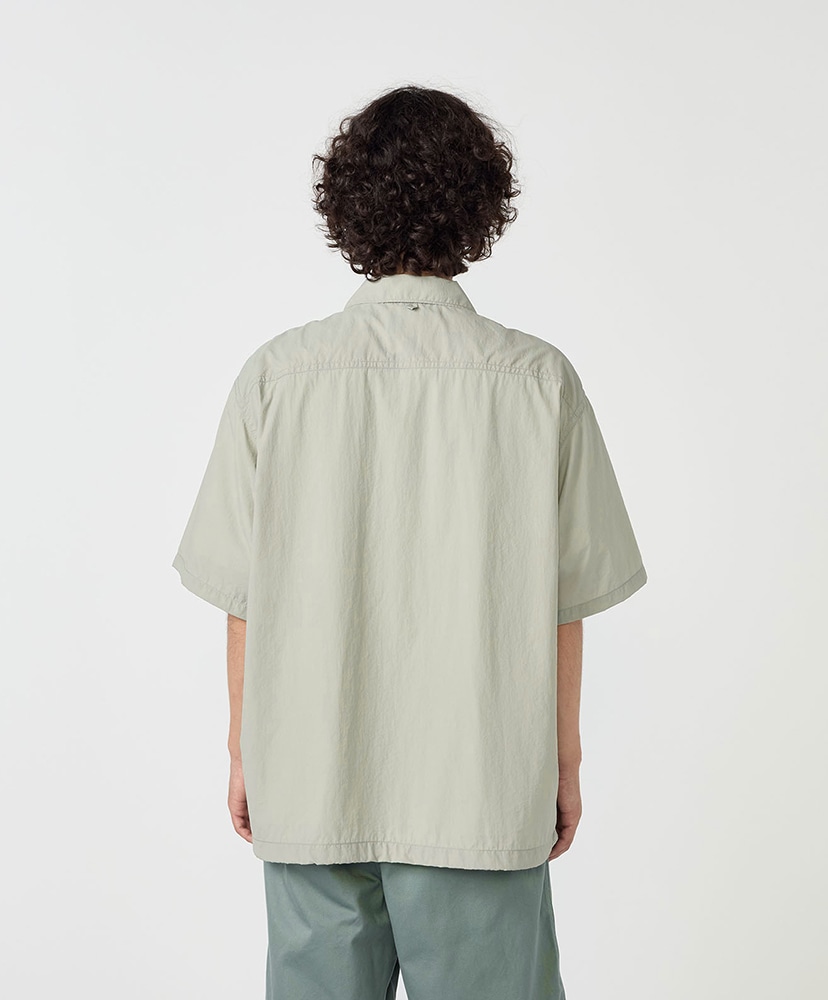 Nylon Taffeta Field S/S Shirt LS/ライトセージ L(MEN)