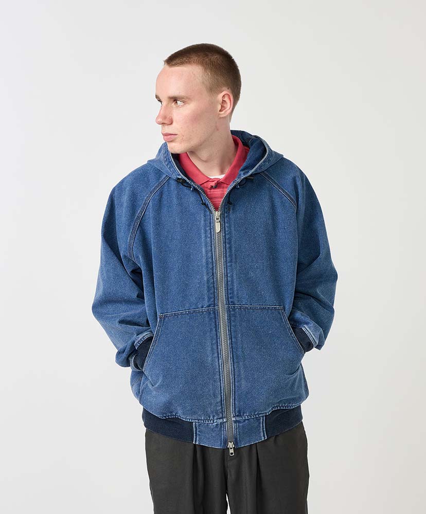 PLAS Indigo Field Parka IB/インディゴブリーチ L(MEN)