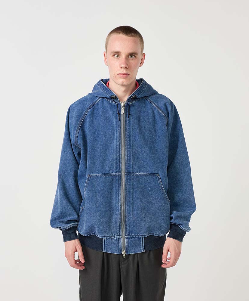 PLAS Indigo Field Parka IB/インディゴブリーチ L(MEN)