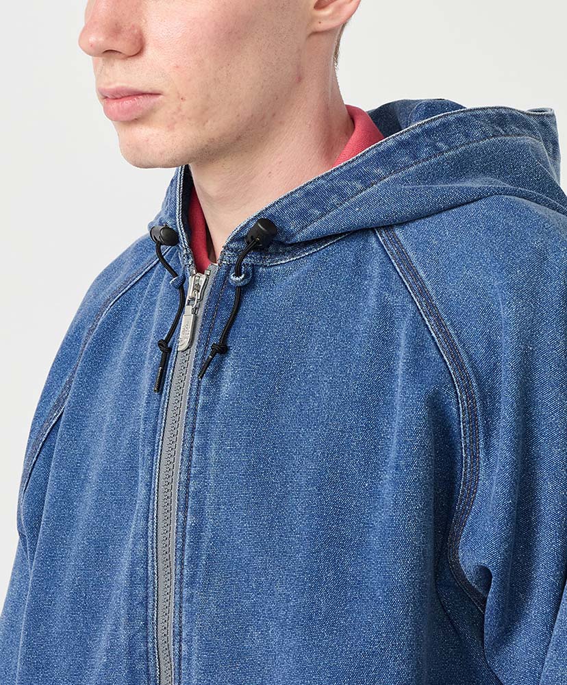 PLAS Indigo Field Parka IB/インディゴブリーチ L(MEN)