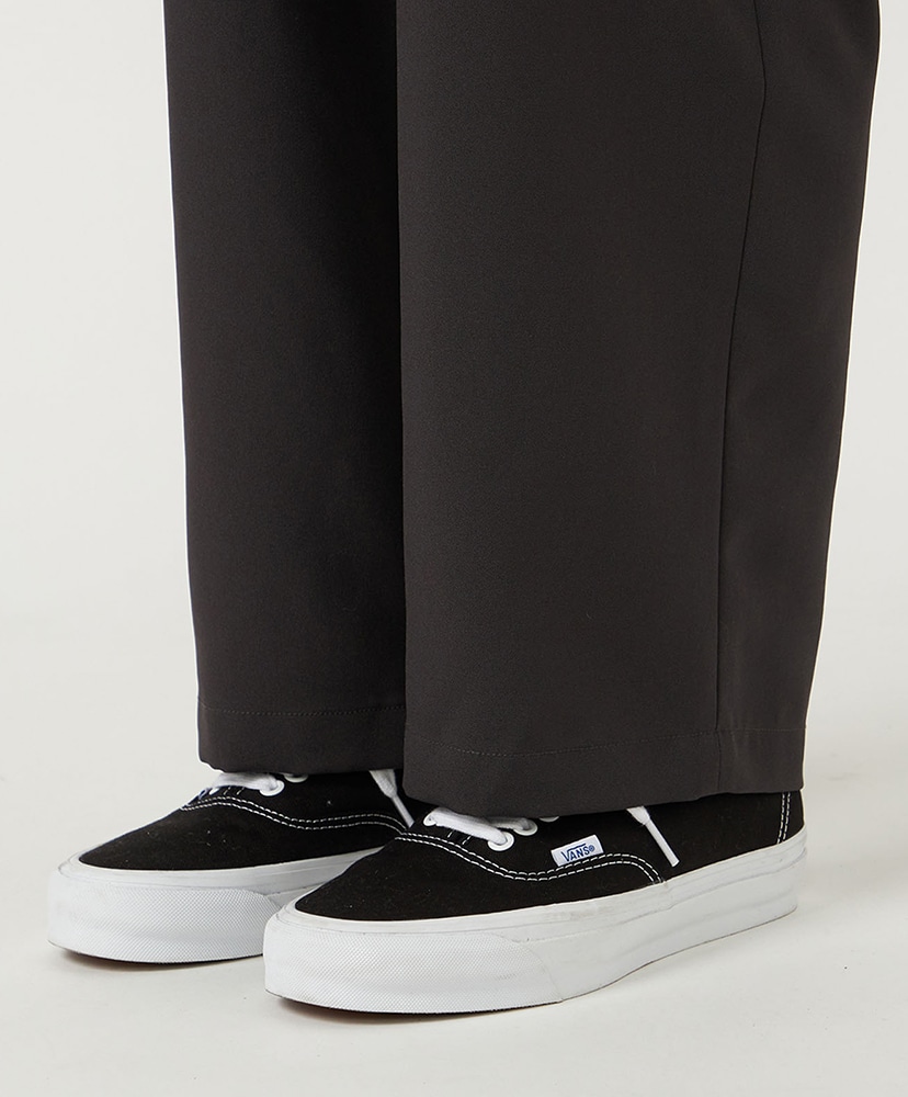 Polyester Tropical Field Tuck Pants AH/アスファルトグレー WM(WOMEN)