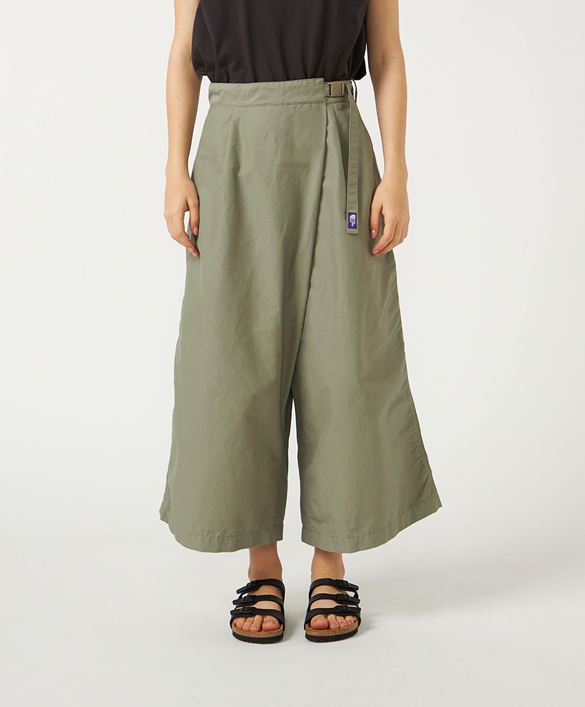 Double Peak Field Wrap Culotte LS/ライトセージ WM(WOMEN)