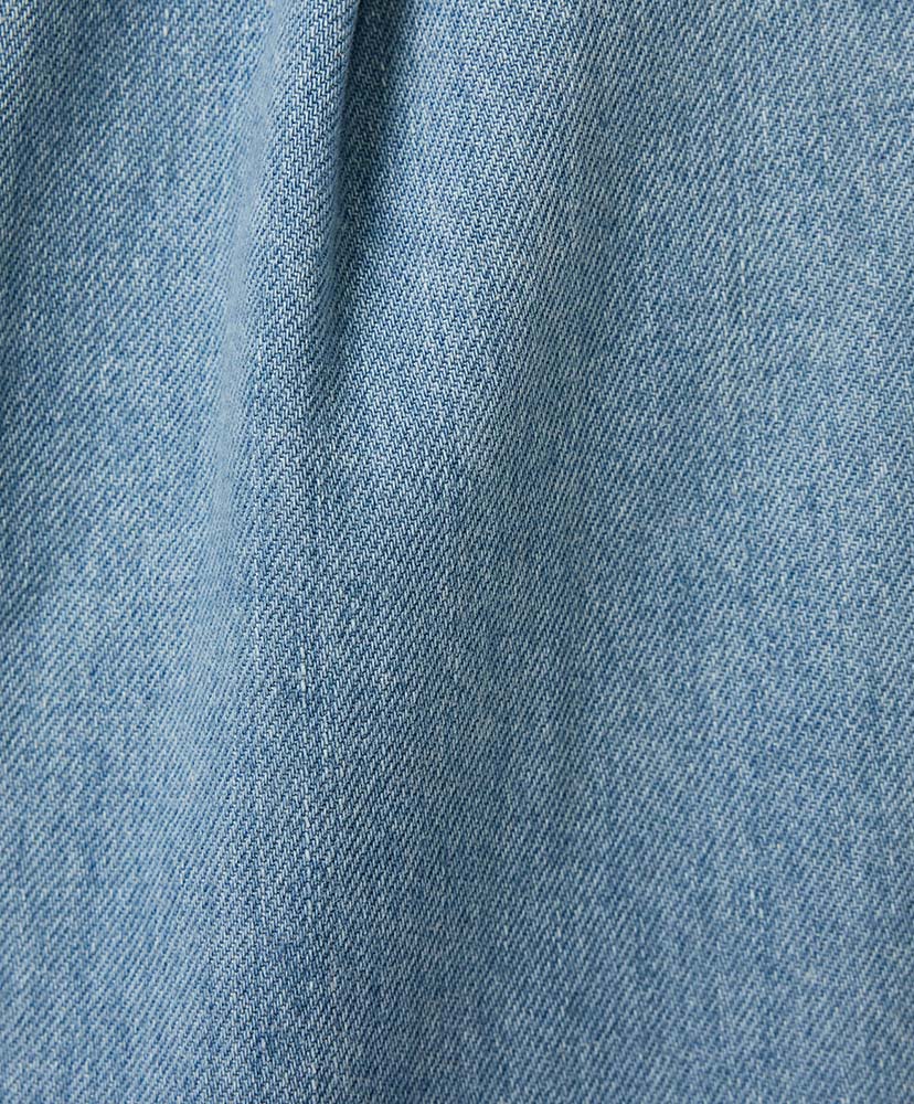 Denim Tuck Field Shorts IB/Indigo Bleach 30(MEN)