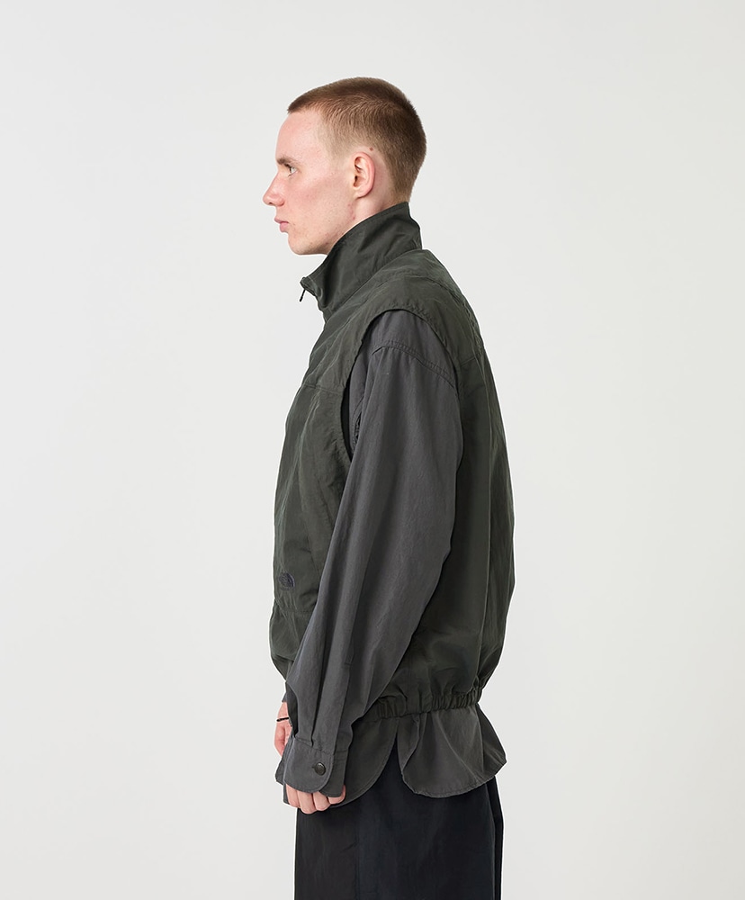 Brushed Weather Mountain Wind Vest AH/アスファルトグレー L(MEN)