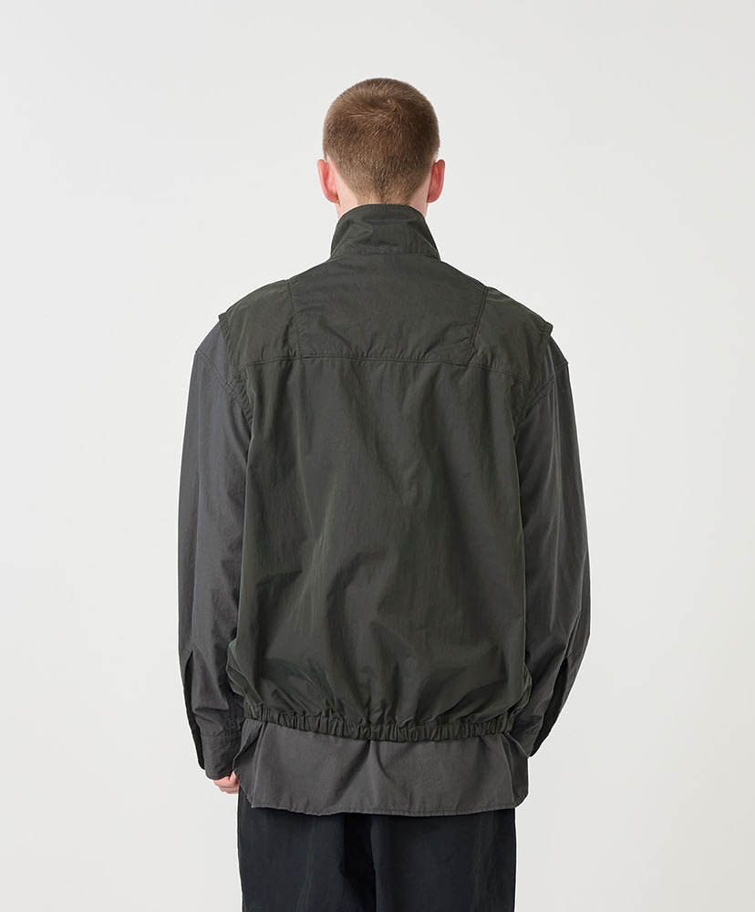 Brushed Weather Mountain Wind Vest AH/アスファルトグレー L(MEN)