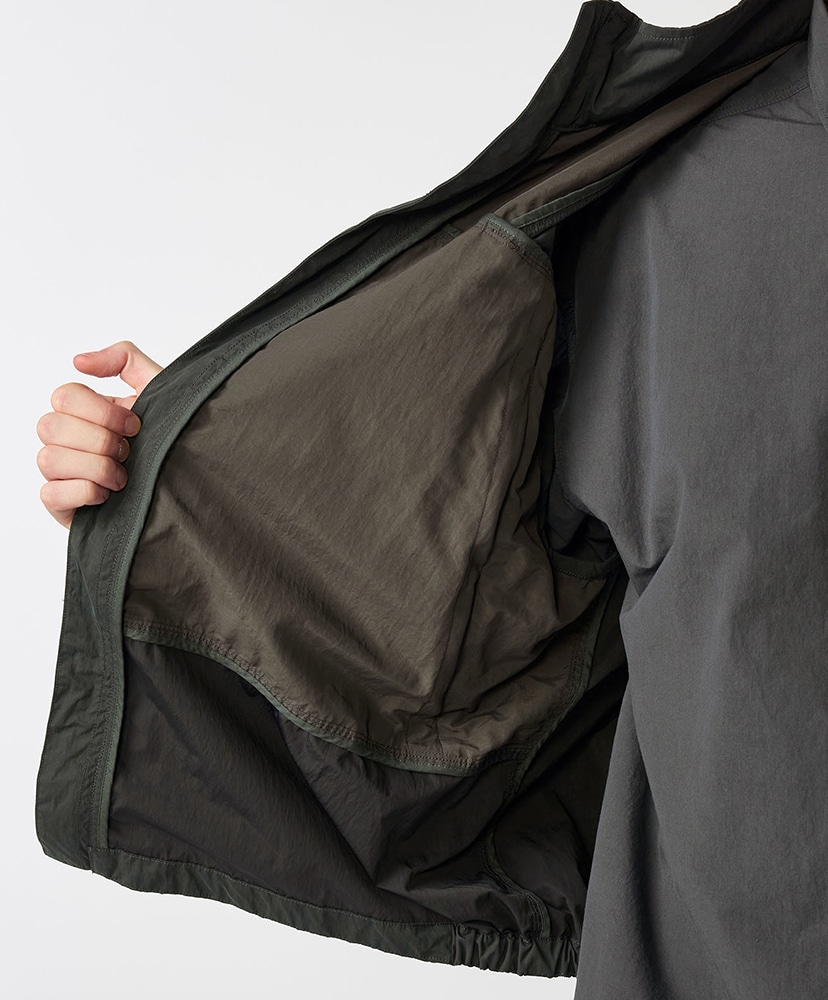 Brushed Weather Mountain Wind Vest AH/アスファルトグレー L(MEN)