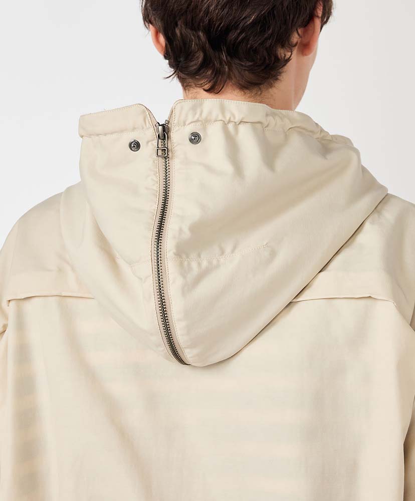 Nylon Twill Hooded Jacket LB/ライトベージュ 0(WOMEN)