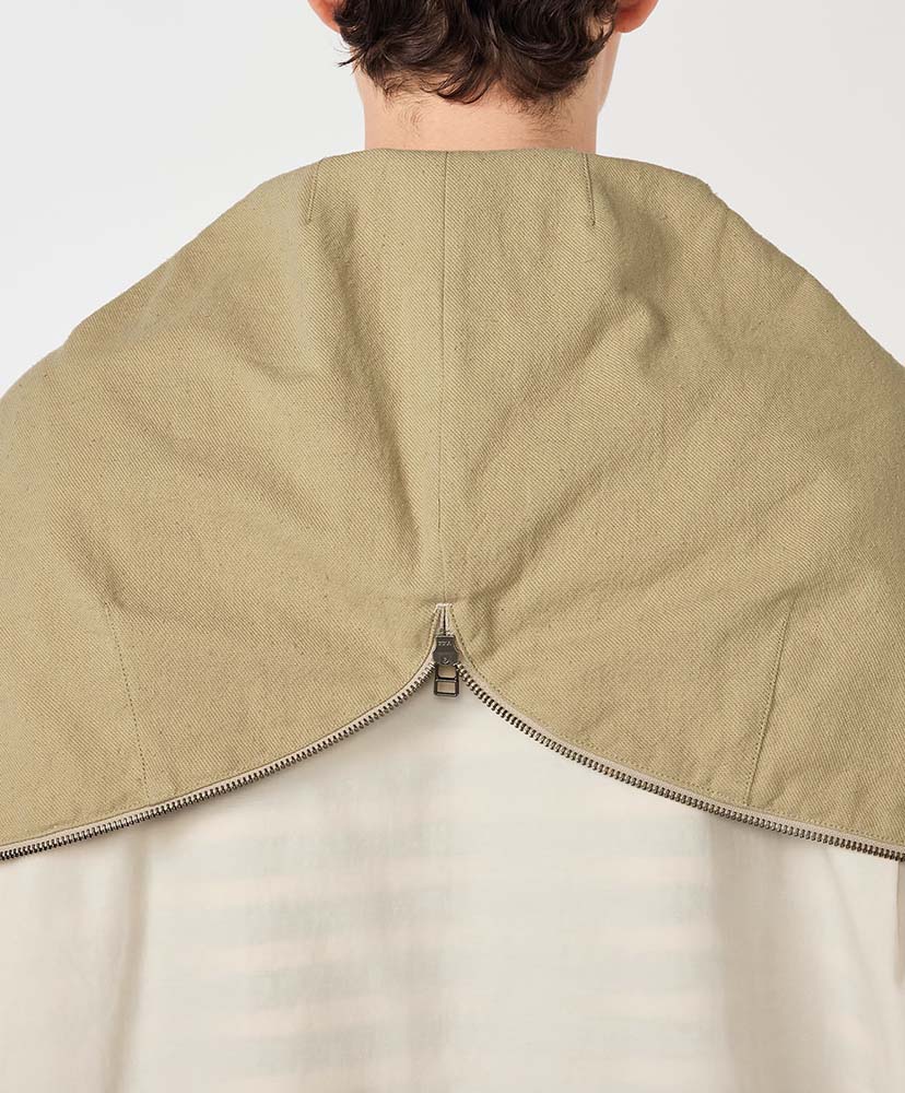 Nylon Twill Hooded Jacket LB/ライトベージュ 0(WOMEN)