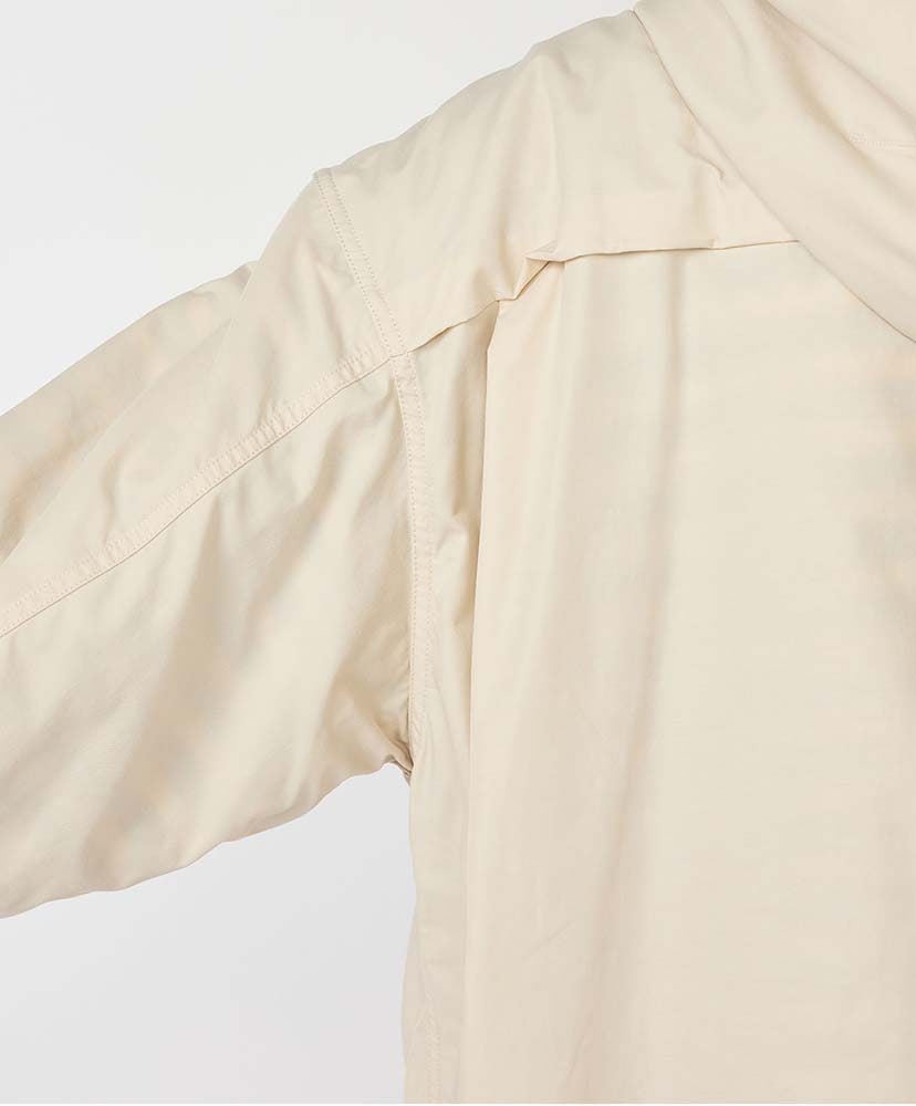 Nylon Twill Hooded Jacket LB/ライトベージュ 0(WOMEN)