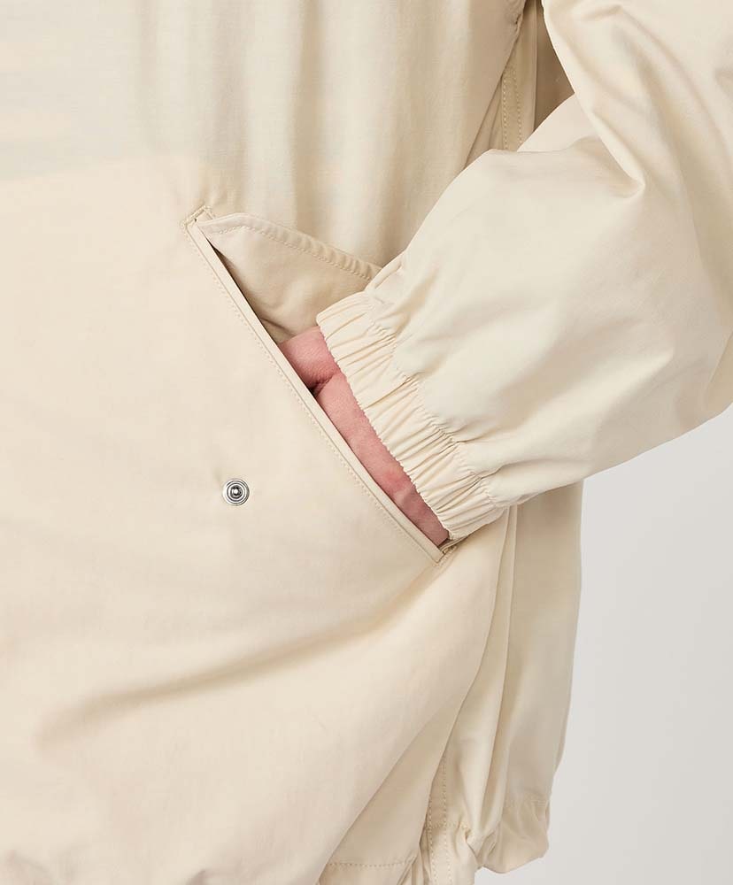 Nylon Twill Hooded Jacket LB/ライトベージュ 0(WOMEN)