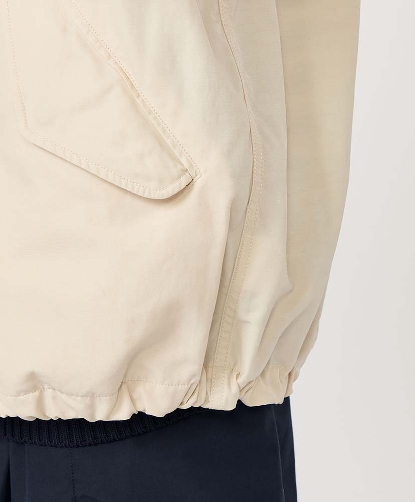 Nylon Twill Hooded Jacket LB/ライトベージュ 0(WOMEN)