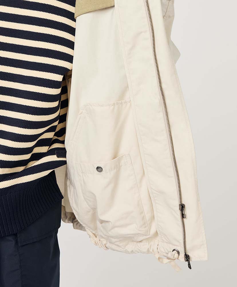 Nylon Twill Hooded Jacket LB/ライトベージュ 0(WOMEN)