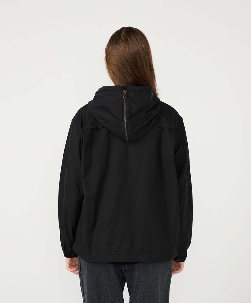 Nylon Twill Hooded Jacket N/ネイビー 0(WOMEN)