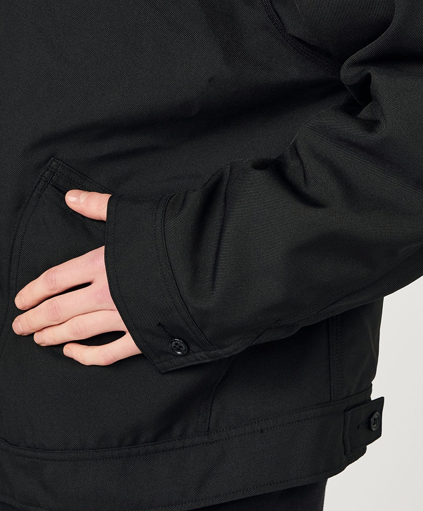 Polyester Twill Deck Jacket K/ブラック L(MEN)