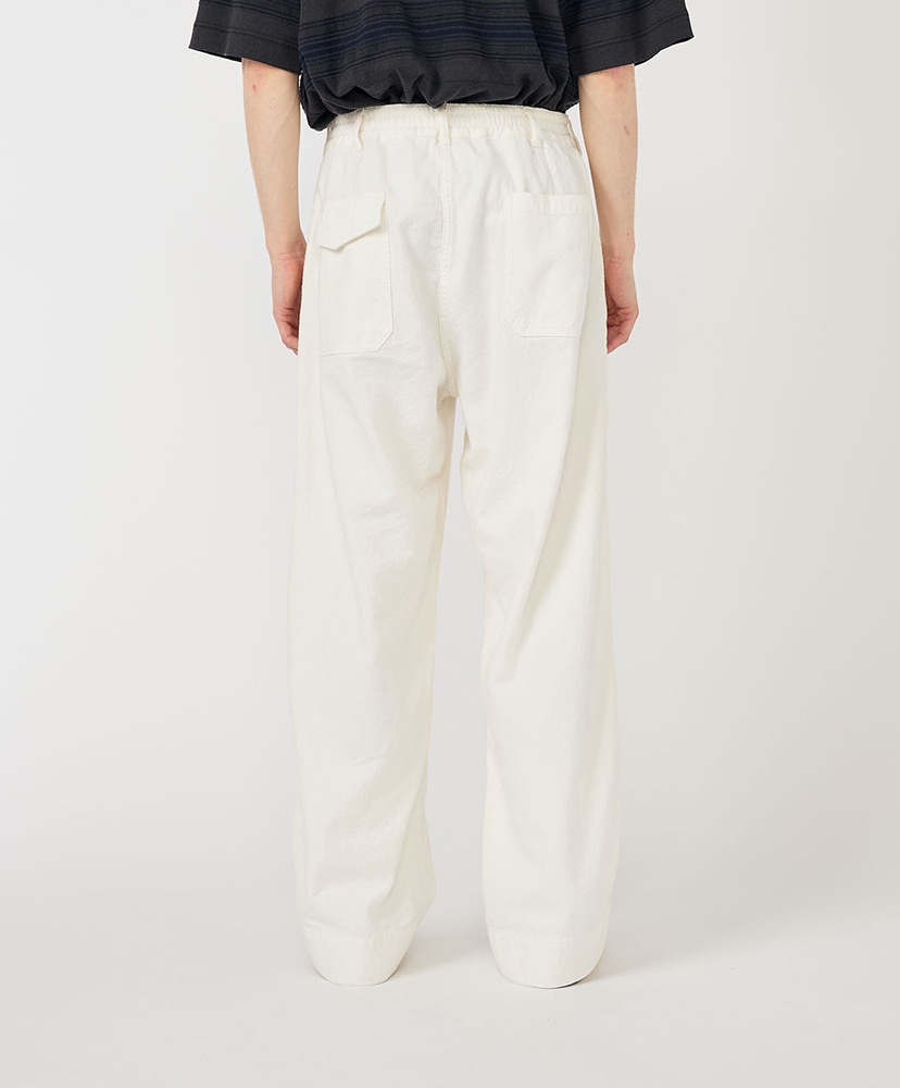 Silk Nep Cotton Twill Deck Pants OW/オフホワイト 30(MEN)