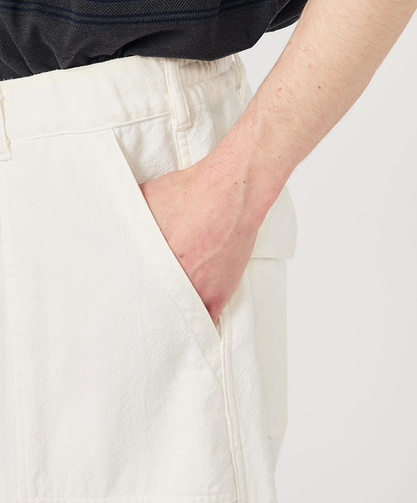 Silk Nep Cotton Twill Deck Pants OW/オフホワイト 30(MEN)