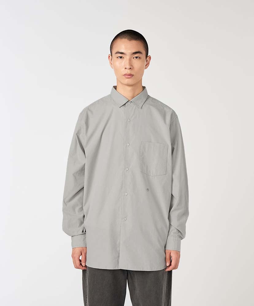 Regular Collar Wind Shirt H/グレー 0(WOMEN)