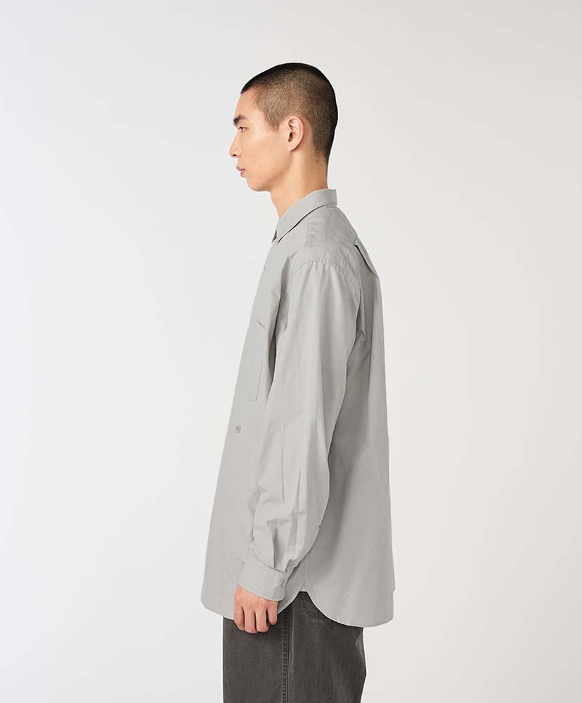 Regular Collar Wind Shirt H/グレー 0(WOMEN)