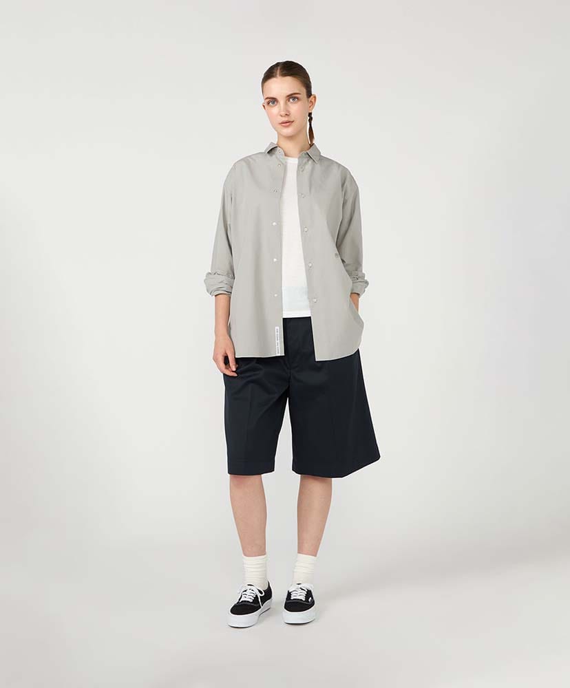 Regular Collar Wind Shirt H/グレー 0(WOMEN)