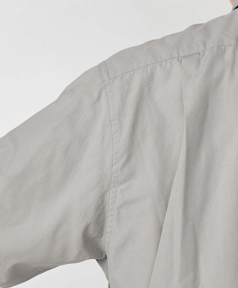 Regular Collar Wind Shirt H/グレー 0(WOMEN)