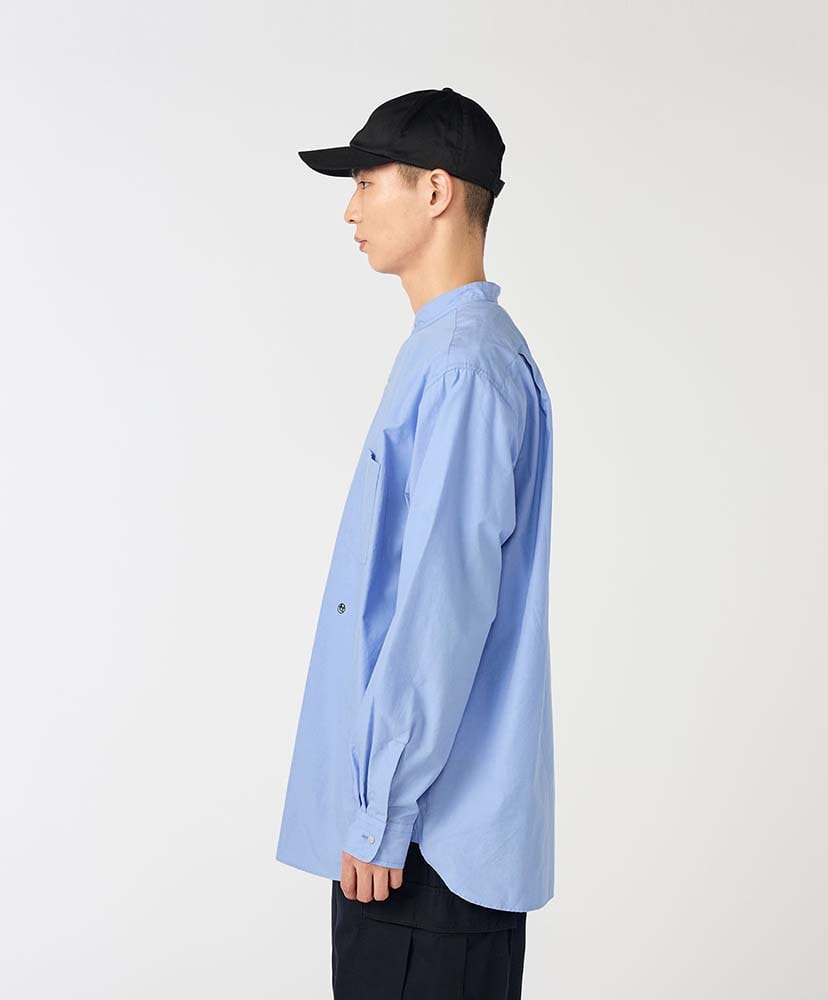 Band Collar Wind Shirt SX/サックス 0(WOMEN)