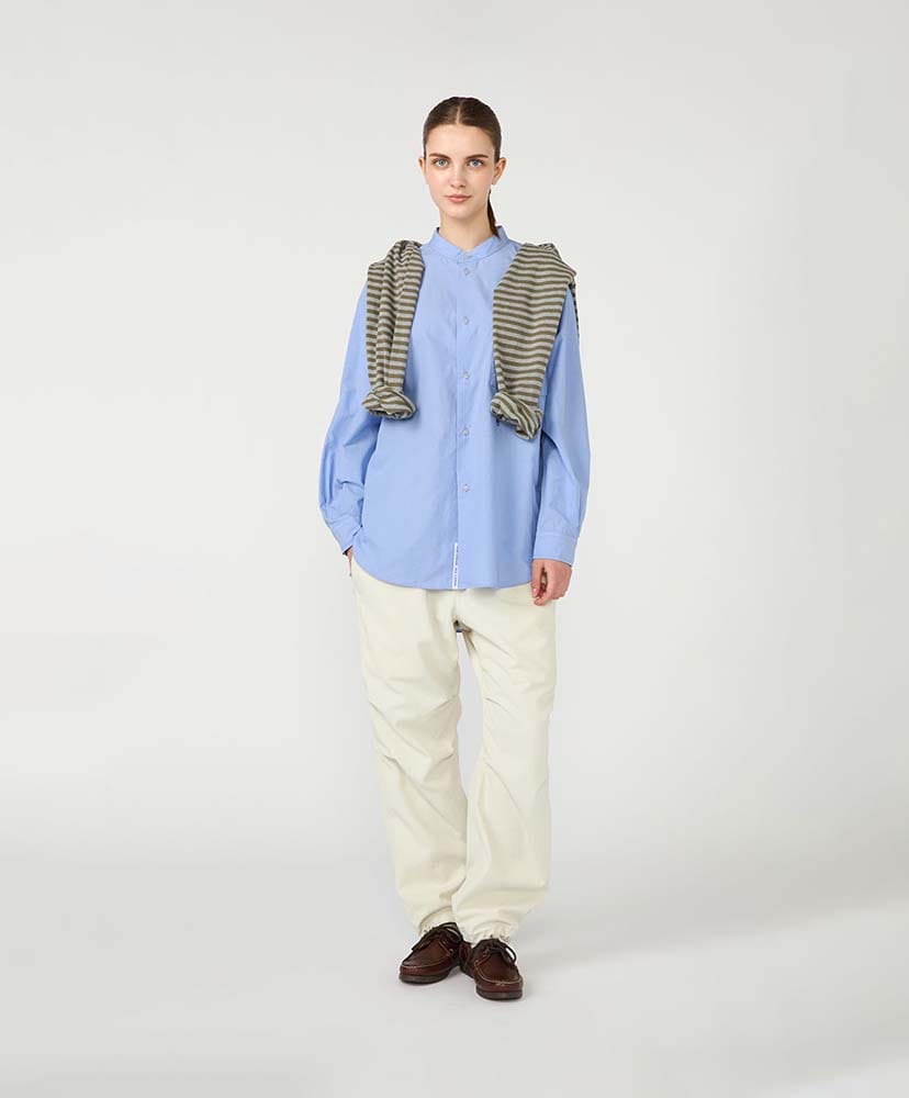 Band Collar Wind Shirt SX/サックス 0(WOMEN)