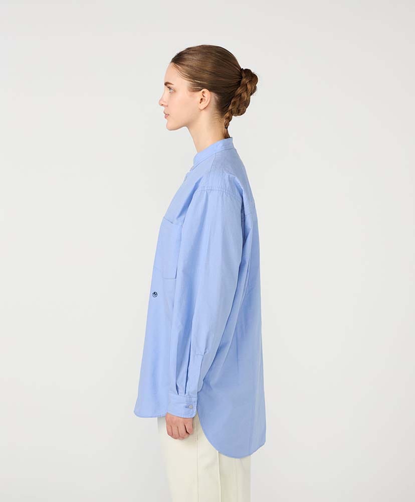 Band Collar Wind Shirt SX/サックス 0(WOMEN)