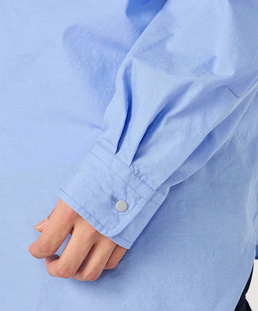 Band Collar Wind Shirt SX/サックス 0(WOMEN)