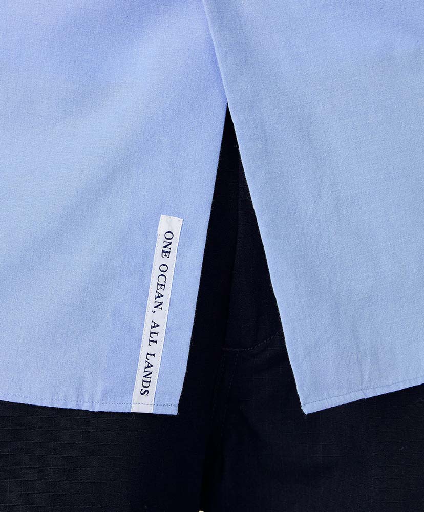 Band Collar Wind Shirt SX/サックス 0(WOMEN)