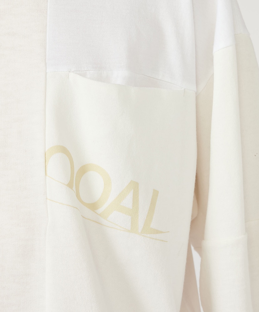 Patchwork Tee OW/オフホワイト L(MEN)
