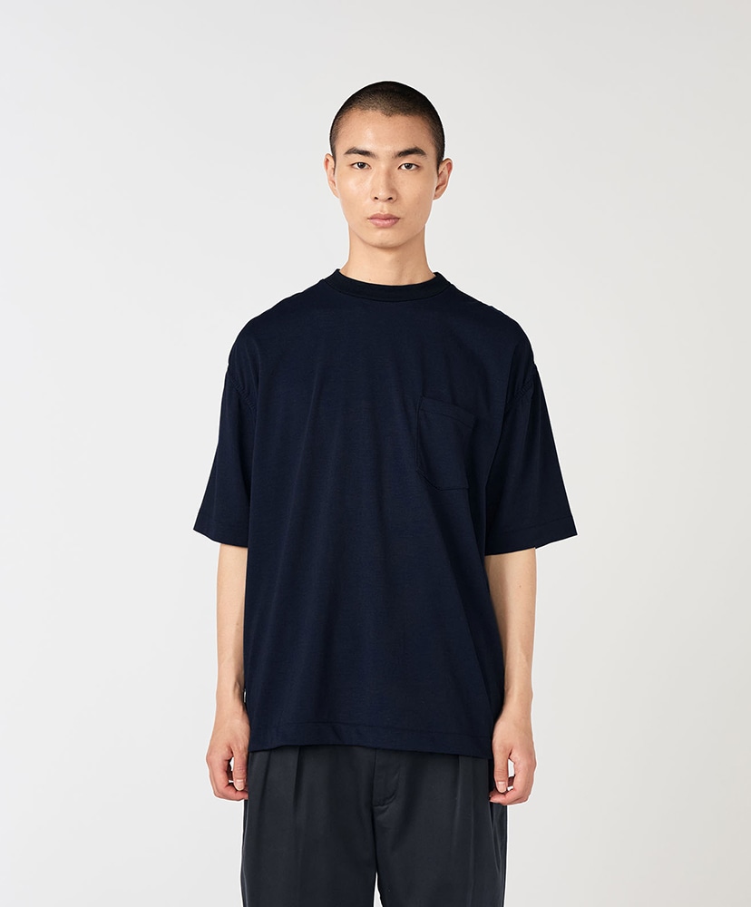 Polyester Jersey Pocket Tee DN/ダークネイビー L(MEN)