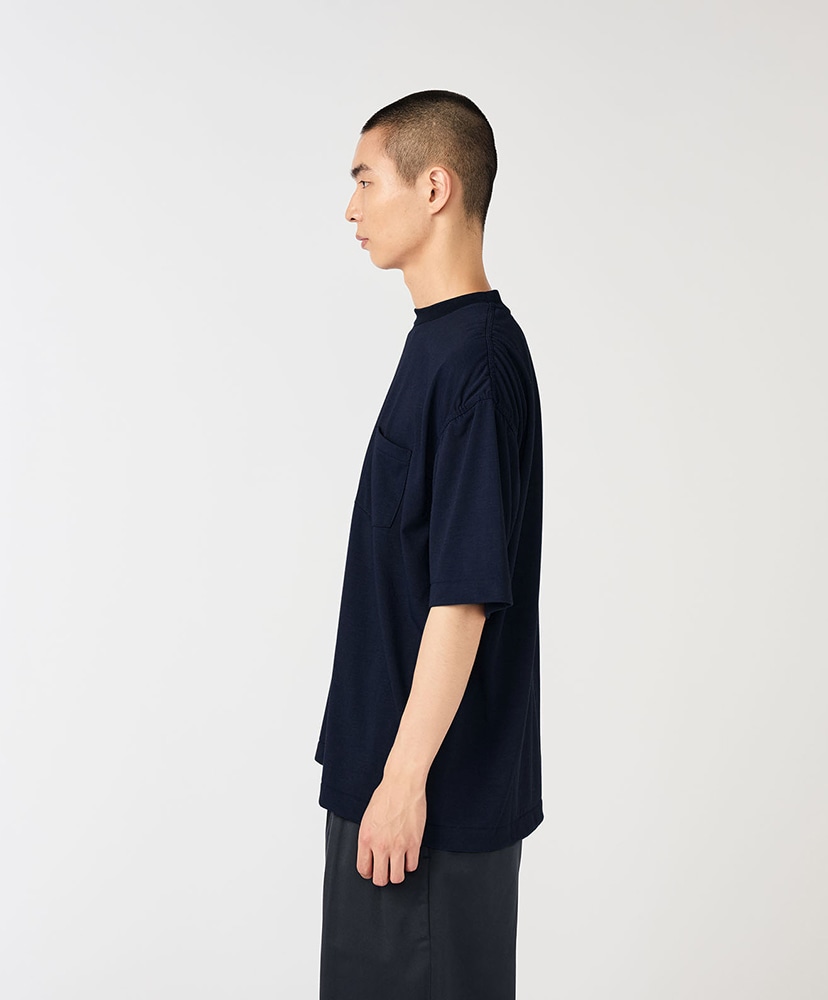 Polyester Jersey Pocket Tee DN/ダークネイビー L(MEN)