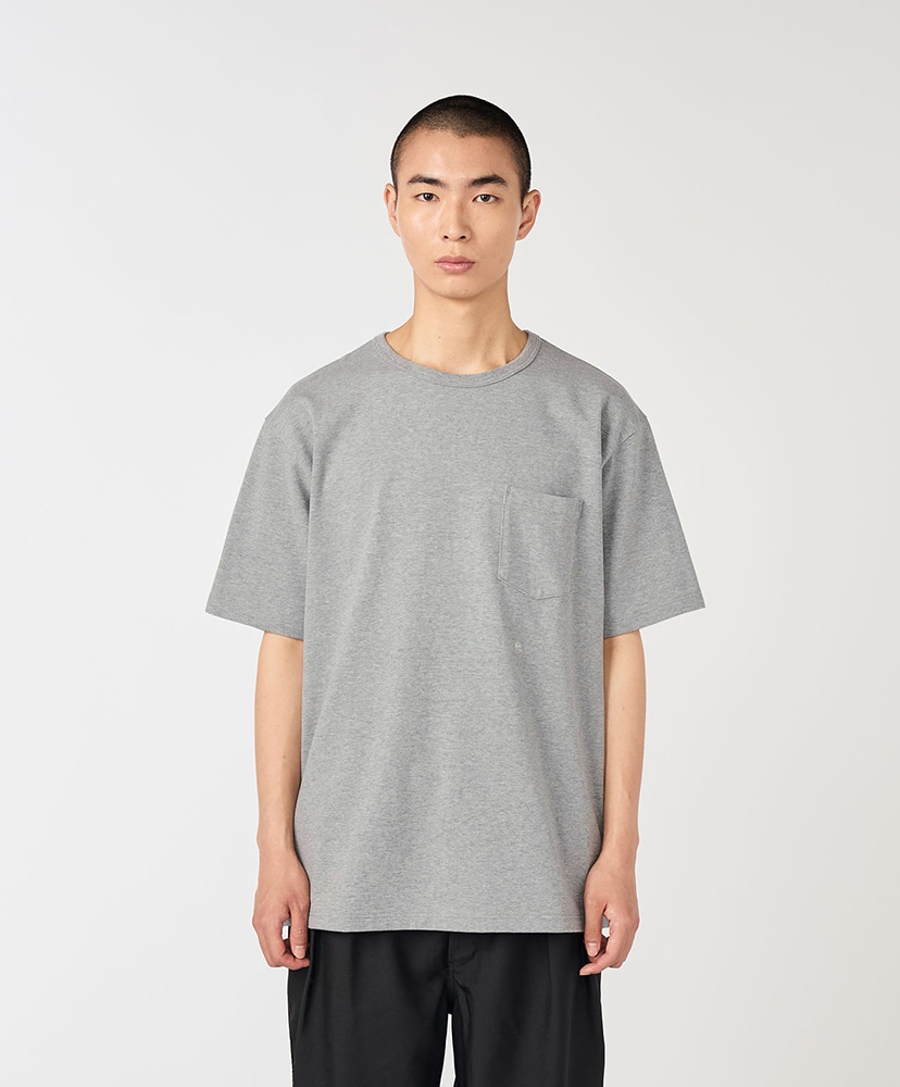 COOLMAX Jersey Pocket Tee HG/ヘザーグレー L(MEN)