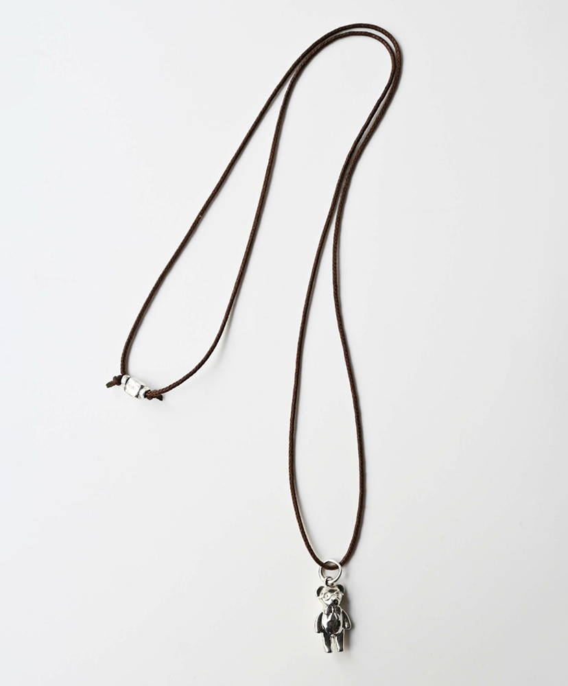 Smartest Bear ネックレス シルバー ONE