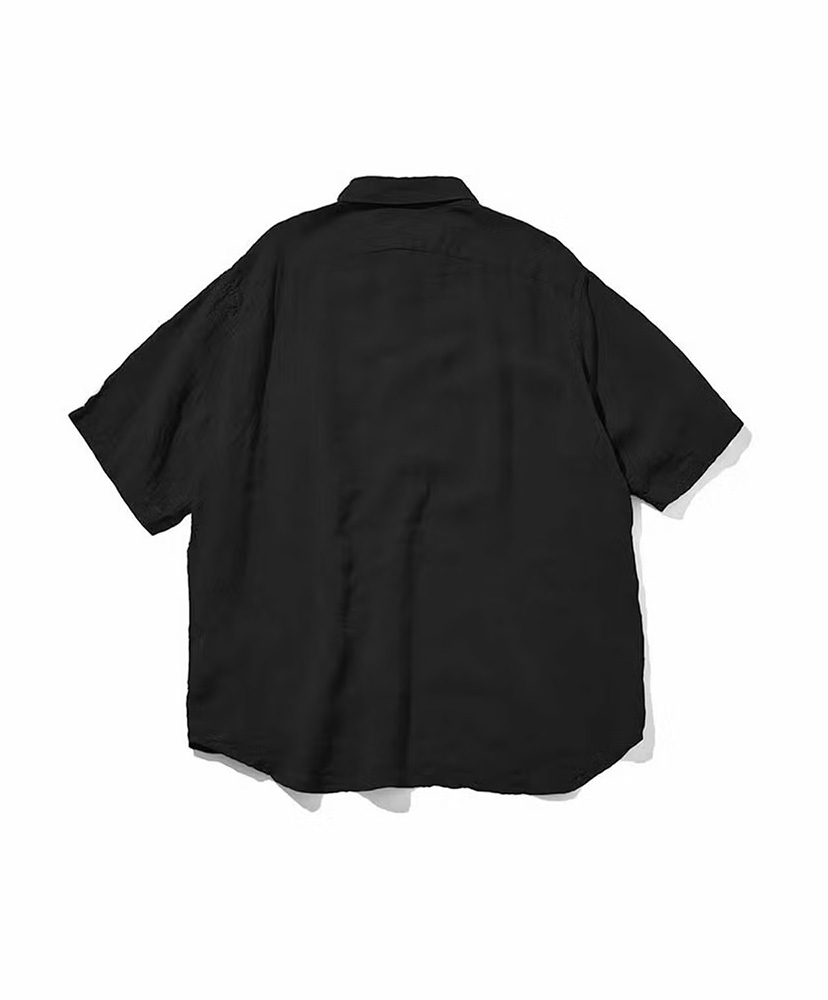 グランパリネンシャツ ブラック 2XL(MEN)