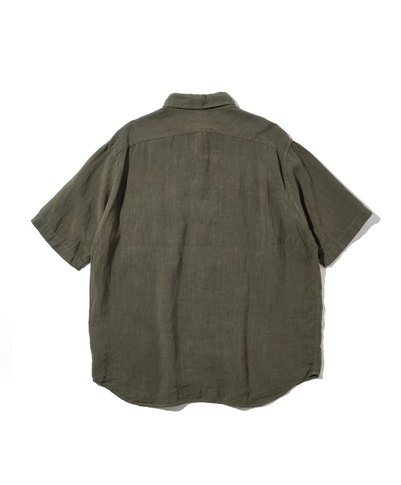グランパリネンシャツ オリーブ 2XL(MEN)